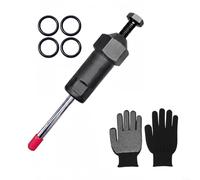 Coupleur de presse à graisse pour adaptateur M6 M8 - Outil de nettoyage | Élimination efficace du colmatage, pour adaptateur m6/M8, tige longue et courte, pas de démontage nécessaire