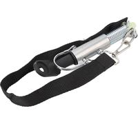 Coupleur de remorque de vélo -Adaptateur -Acier à embout Connecteur d'installation simple avec goupille de verrouillage pour les remorques électriques