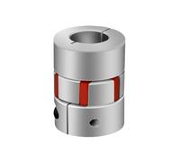 Coupleur de serrage flexible D30 L35, 1 pièce, taille d'arbre, mâchoire CNC, coupleur d'arbre/8/10/12/14/16 mm, couples D30L35(12x14)