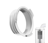 Coupleur de tuyau de climatiseur portable, 130/150mm Interface de Ronds de Tuyau de Conduit D'échappement de Climatiseur Adaptateur, Résistant à la Chaleur Connecteur de Conduit de Ventilation