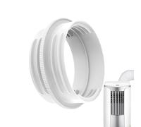 Coupleur de tuyau de climatiseur portable, 130/150mm Interface de Ronds de Tuyau de Conduit D'échappement de Climatiseur Adaptateur, Résistant à la Chaleur Connecteur de Conduit de Ventilation