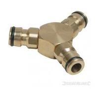 Coupleur dérivateur en Y en laiton - 1/2