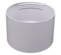 Coupleur d'extension de tuyau de climatiseur portable, universel de 130 mm, raccord de tuyau d'évacuation CA A/C, convient pour tuyau fileté de 12,7 cm dans le sens des aiguilles d'une montre et dans