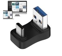 Coupleur d'interface - Accessoire de transmission Plugandplay, intégrateur compact 60 W | Pont périphérique en PVC noir permettant la fonctionnalité QC PD sur les équipements de stockage de divert