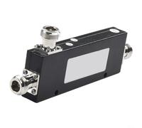 Coupleur directionnel coaxial HF de type N femelle 800-2500 MHz 200 W 5 dB - 40 dB pour la surveillance du signal et la mesure de l'émetteur dans les systèmes de communication (30 dB)