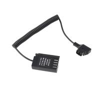 Coupleur DMW-BLK22/DCC17 Kit d'adaptateur d'alimentation de batterie factice pour Panasonic S5K GH5S GH6, avec câble D-Tap MOOKEENONE