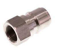 Coupleur DN 10 en acier inoxydable pour machine à laver Bouchon G 3/8 pouce filetage mâle