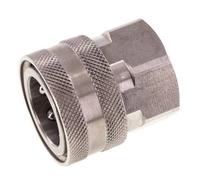Coupleur DN 10 en acier inoxydable pour machine à laver Douille G 3/8 pouce filetage mâle
