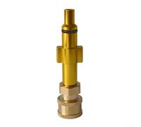 Coupleur en laiton 6,35 mm pour systèmes de nettoyeur haute pression conçu pour intégrer les opérations d'adaptateur de lance et de buse en mousse