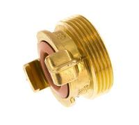 Coupleur en laiton pour tuyau d'arrosage GEKA mâle 1 1/2'' KTW