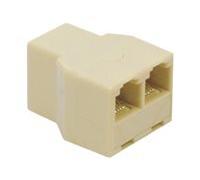 Coupleur en Y pour téléphonie F/F/F RJ12