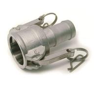 COUPLEUR FEMELLE TYPE C ALU DIAMETRE 100MM RACCORD A CAMES - RENSON - 162065