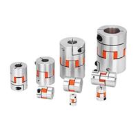 Coupleur Flexible en aluminium prune, 1 pièce, D20L25 Spider, arbre d'accouplement de moteur élastique, accouplement d'arbre à mâchoire CNC 4/5/6/6.35/7/8/10mm