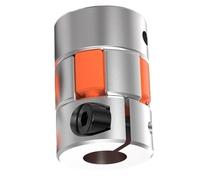 Coupleur flexible en forme d'araignée à 3 mâchoires D40L66, connecteur d'arbre de moteur à couple élevé for applications de 8 à 22 mm(8x22mm)