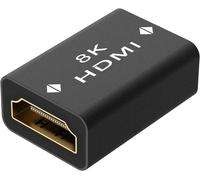 Coupleur HDMI 8K Femelle vers Femelle 2.1 Extension avec Support 8K@60Hz, 4K@120Hz UHD HDR eARC 3D Dolby pour Ordinateur Portable, HDTV, PC, Moniteur, Roku TV