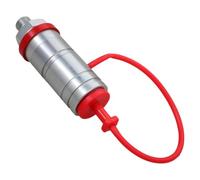 Coupleur Hydraulique à Raccord Rapide G3/8 3c001-82010 en Acier au Carbone | Compatibilité, Ouverture D’une Main, Performance Étanche, pour Flexibles Hydrauliques Argenté