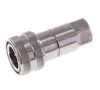 Coupleur hydraulique DN 6.3 en acier inoxydable Embout G 1/4 pouce filetage femelle ISO 7241-1 B D 14.2mm