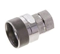 Coupleur hydraulique en acier inoxydable DN 12.5 Bouchon G 1/2 pouce filetage femelle ISO 14541 D M36 x 2