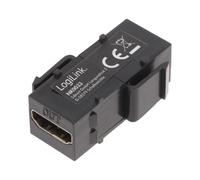 Coupleur Keystone HDMI avec repeteur - Noir