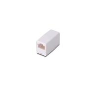 Coupleur modulaire RJ45 / RJ 45 - DIGITUS - CAT 5 - Blanc - Intérieur - 9 mm - 35 mm