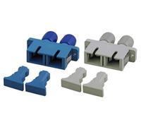 Coupleur plastique ST/SC-Duplex -- Manchon céramique, multimode