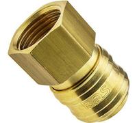 Coupleur pneumatique Rectus filetage femelle 1/2" Air comprimé Raccord rapide DN 7,2mm