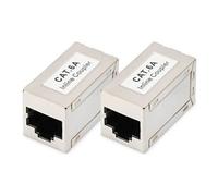 - Coupleur réseau - RJ-45 (F) pour RJ-45 (F) - blindé - CAT 6a - modulaire, affectation des broches : 1:1 (pack de 2)
