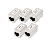 - Coupleur réseau - RJ-45 (F) pour RJ-45 (F) - blindé - CAT 6a - modulaire, affectation des broches : 1:1 (pack de 5)
