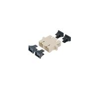 - Coupleur réseau - SC multi-mode (F) pour SC multi-mode (F) - fibre optique - gris