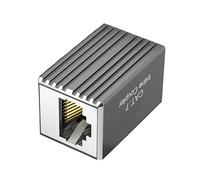 Coupleur RJ45 blindé Cat7 10 Gbit/s Ethernet Connecteur haute vitesse pour bureau/centres de données et coupleur réseau blindé en métal stable