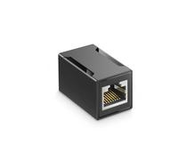 Coupleur RJ45 compact avec connecteur Gigabit prenant en charge des vitesses allant jusqu'à 10 Gbit/s pour des configurations réseau sans interruption Coupleur Ethernet Gigabit Plug and Play
