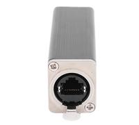 Coupleur RJ45 étanche avec Placage or pour Câble LAN Cat5 Cat6 Cat7 Cat8, Connecteur D'extension Ethernet sécurisé pour Caméras de sécurité Réseau PoE Extérieures