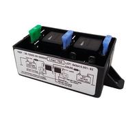 Coupleur séparateur faible capacité 50A /maxi 70A Scheiber - 3 départs de batteries inclus relais frigo