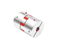 Coupleurs d'arbre à mâchoires for moteur CNC, 1 pièce, accouplement flexible Spider Plum D20 L25 4 mm 5 mm 6 mm 6,35 mm 8 mm 9 mm 10 mm, accouplement élastique(6.35x10)