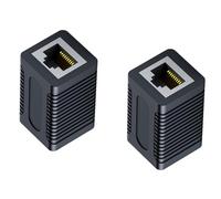 Coupleurs RJ45 Blindés, Connecteurs Ethernet Gigabit À Vitesse Rapide, 2