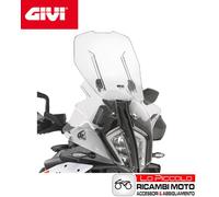 Coupole Airflow Coulissante Transparente [GIVI] KTM 790 Adventure 2023 2024 2025