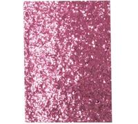 Coupon de tissu Pailleté A5 Glitter Rose