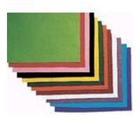 Coupon feutrine - Assorti - 45x50 cm - Paquet de 12 - 100% Viscose - Non adhésif