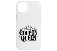 Coupon Queen Funny Shopper pour Les Amateurs de Bonnes Affaires Coque pour iPhone 14 Plus