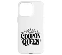 Coupon Queen Funny Shopper pour Les Amateurs de Bonnes Affaires Coque pour iPhone 15 Pro Max
