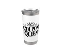 Coupon Queen Funny Shopper pour les amateurs de bonnes affaires Gobelet isotherme en acier inoxydable double paroi