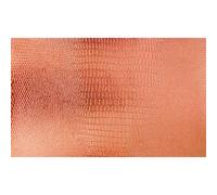 Coupon Simili Cuir 66x45 Cm Métal Cuivre