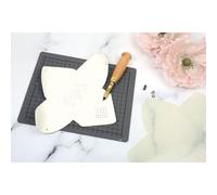 Coupon Simili Cuir 66x45 Cm Vieux Rose