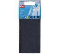 Coupon thermocollant - PRYM - Bleu marine - 12 x 45 cm - Coton - Adhésif solide