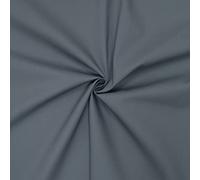Coupon tissu popeline 100% coton - Tissu coton - Tissu popeline de coton (1m x 1m46, Gris anthracite)