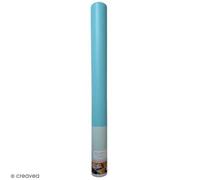 Coupon tissu Simili cuir - Bleu clair - 50 x 68 cm - ARTEMIO