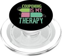 Couponing is My Therapy Coupons Coupons Shopper Coupon PopSockets PopGrip pour MagSafe