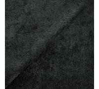 Coupons de 3 mètres Velours polyester fines côtes noir - Tissu couture - Tissu Noir - Polyester Coupon de 3mètres sur 140cm de largeur - Les Coupons de Saint Pierre