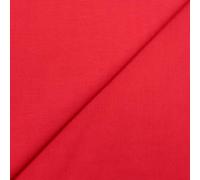 Coupons de 3 mètres Voile de coton rouge framboise - Tissu couture - Tissu Rouge - 100% Coton Coupon de 3mètres sur 140cm de largeur - Les Coupons de Saint Pierre