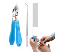 Coupons de inclinés - Coupons en acier nominés - Coupons d'ongles pour les mains âgées anti-cachées pour les soins domestiques, les, les personnes âgées, les hommes et les voyages